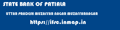 STATE BANK OF PATIALA  UTTAR PRADESH MUZAFFAR NAGAR MUZAFFARNAGAR   ifsc code